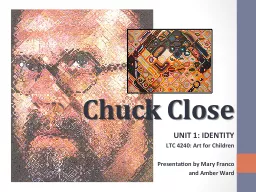 Chuck Close
