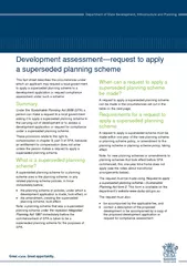 Qplan Development assessment
