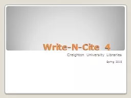 Write-N-Cite 4
