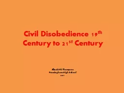 Civil Disobedience 19