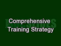 Comprehensive Training Strategy