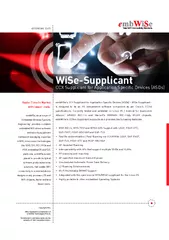 mbWiSe's CCX Supplicant for Application Specic Devices (ASDs) –