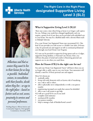 What is Supportive Living Level 3 (SL3)?