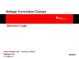 1 Voltage Translation Clamps
