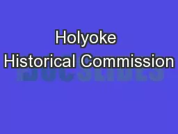 Holyoke Historical Commission