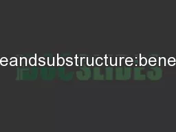 Surfaceandsubstructure:beneathsur