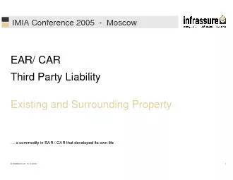 infrassure ltd 15 10 20051imia conference2005 moscowear