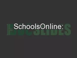 SchoolsOnline: