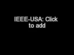 IEEE-USA: Click to add