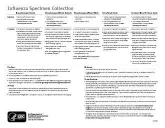 Inuenza Specimen Collection