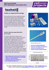 For Swab or DNA Kit information visit www.isohelix.com