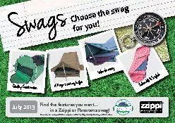 Find the features you want...           in a Zzippi or Panorama swag!C