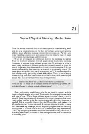 21BeyondPhysicalMemory:MechanismsThusfar,we'veassumedthatanaddressspac