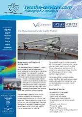 Sound velocity profiling from a moving vessel for:HydrographyOffshoreD