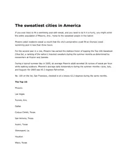 eatiest cities in America