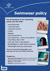 Swimwear policy