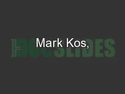 Mark Kos,
