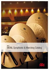 MEINL Symphonic & Marching Catalog
