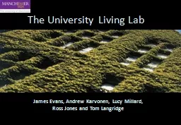 The University Living Lab