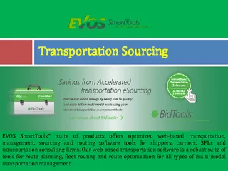 Transportation Sourcing