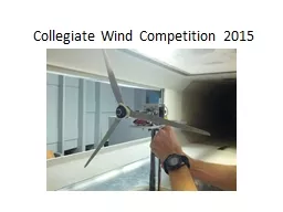 Collegiate Wind Competition 2015