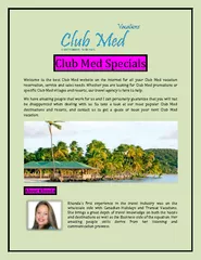 Club Med Specials