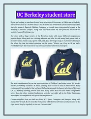 UC Berkeley student store