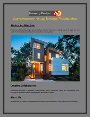 Contemporary House Designs Philadelphia