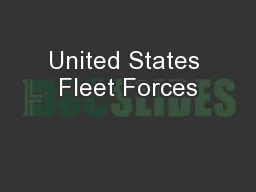 United States Fleet Forces