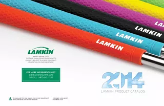 A NEW  LAMKIN  LOGO.THE SAME UNWAVERING COMMITMENT TO CONNECT GOLFERS
