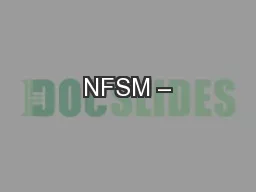 NFSM –