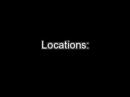 Locations: