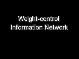 Weight-control Information Network