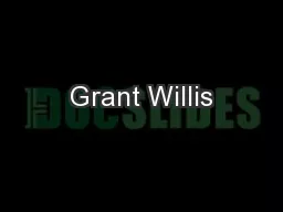 Grant Willis
