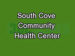 South Cove Community Health Center