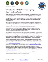 Talons Out Honor Flight