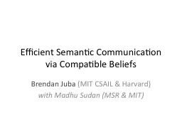 Efficient Semantic Communication via Compatible Beliefs