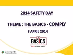 2014 Safety DAY