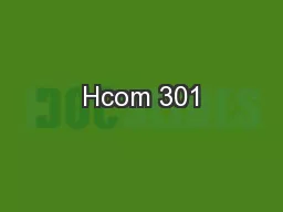 Hcom 301
