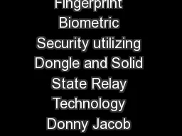 Preventing Cell Phone Intrusion and Theft using Biometrics Fingerprint Biometric Security