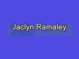 Jaclyn Ramaley