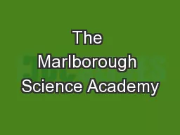 The Marlborough Science Academy