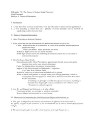 Handout 8:  Tenets of Rationalism   I.  Intuitionism  1.  A view about