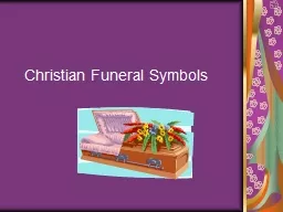 Christian Funeral Symbols