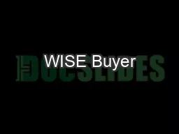 WISE Buyer