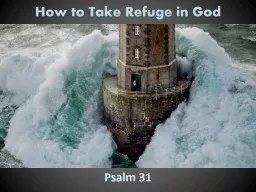 How to Take Refuge in God
