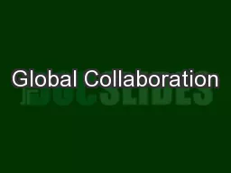 Global Collaboration