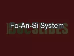 PDF-Fo-An-Si System thumbnail