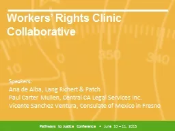 Workers’ Rights Clinic Collaborative