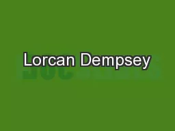 Lorcan Dempsey